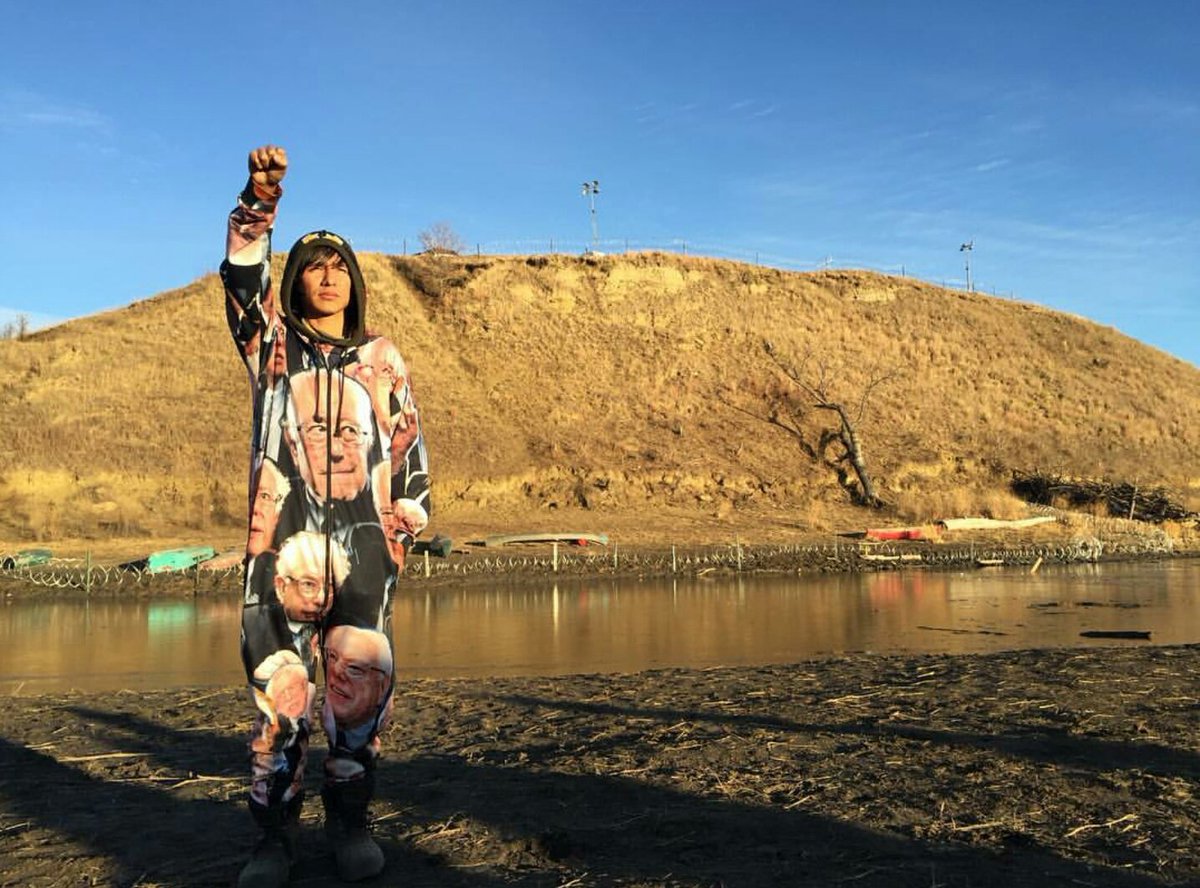 People4Bernie's tweet photo. Thank you to everyone who has stuck with us the past 18 months. This revolution is not leaving. We will change America. #DAPL #FeelTheBern https://t.co/VHdXokOhpq