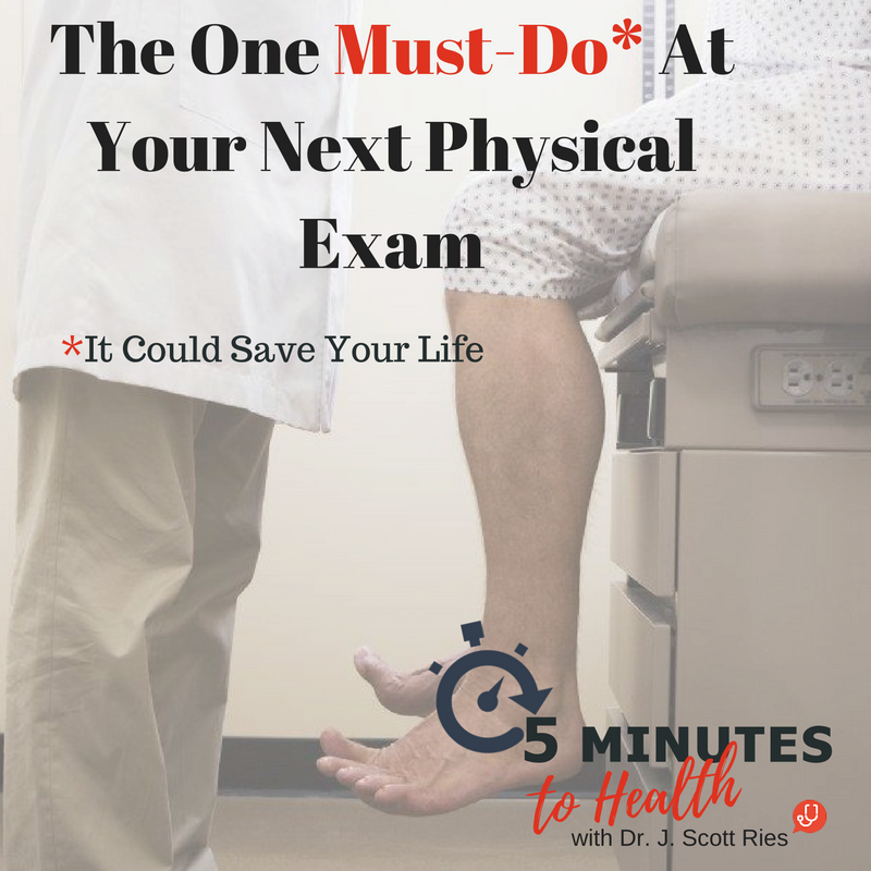 DocRies's tweet photo. This "Must Do" could save your life! -  5 Minutes to Health Podcast - https://t.co/hcO909ATqg https://t.co/Dc1dXG9D77