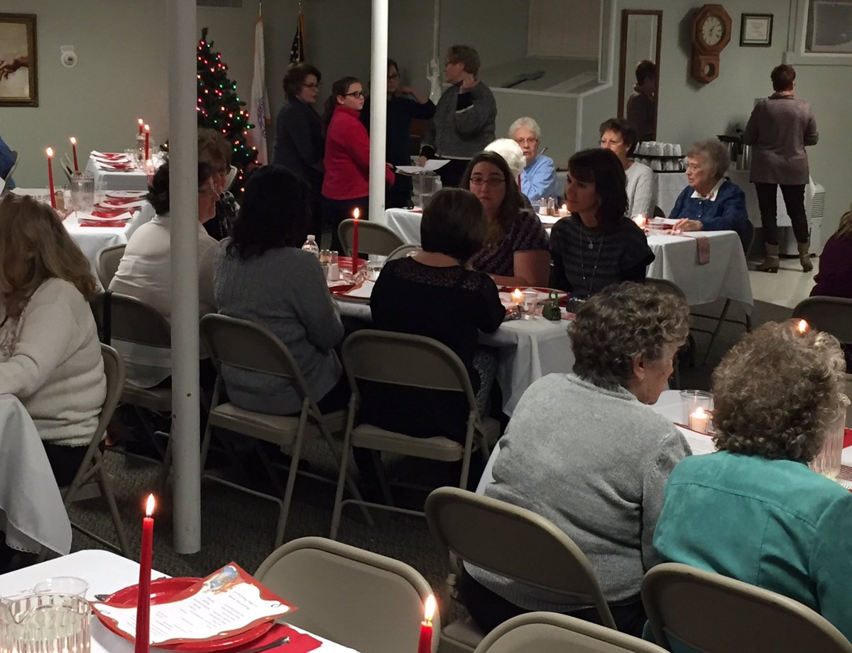 clintonucc's tweet photo. Advent by Candlelight Dinner. https://t.co/4M9CfIBnfw