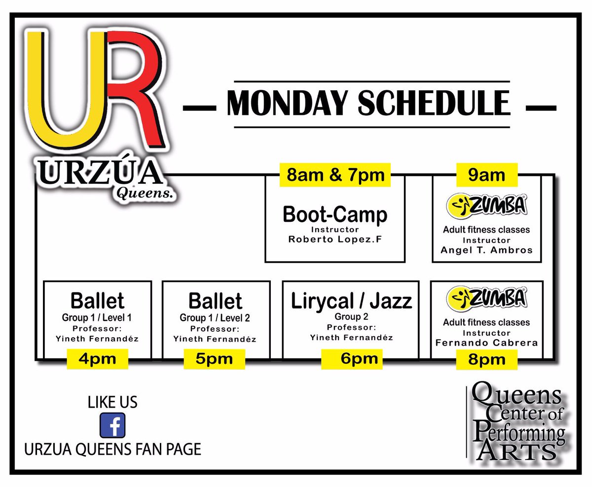 UrzuaQueens's tweet photo. SATURDAY schedule, #kidsclasses #teensactivities #danceschool #dancelife #zumba #fitness #motivation https://t.co/WAONxDA8fK
