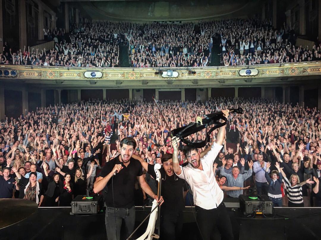 Can you see yourself in the audience at <a href="/2CELLOS/">2CELLOS</a> on Friday night? What an amazing show. The crowd went wild!