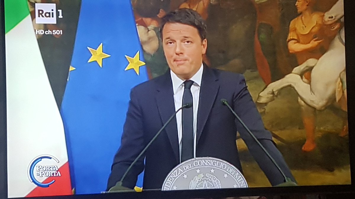 lorenzogiorgi's tweet photo. #Renzi si è dimesso... Ora il #centrodestra #cdx smetta le inutili baruffe chiozzotte e si #Unisca per dare un #futuro alla Nostra #Italia https://t.co/tmoS8s6Zy1