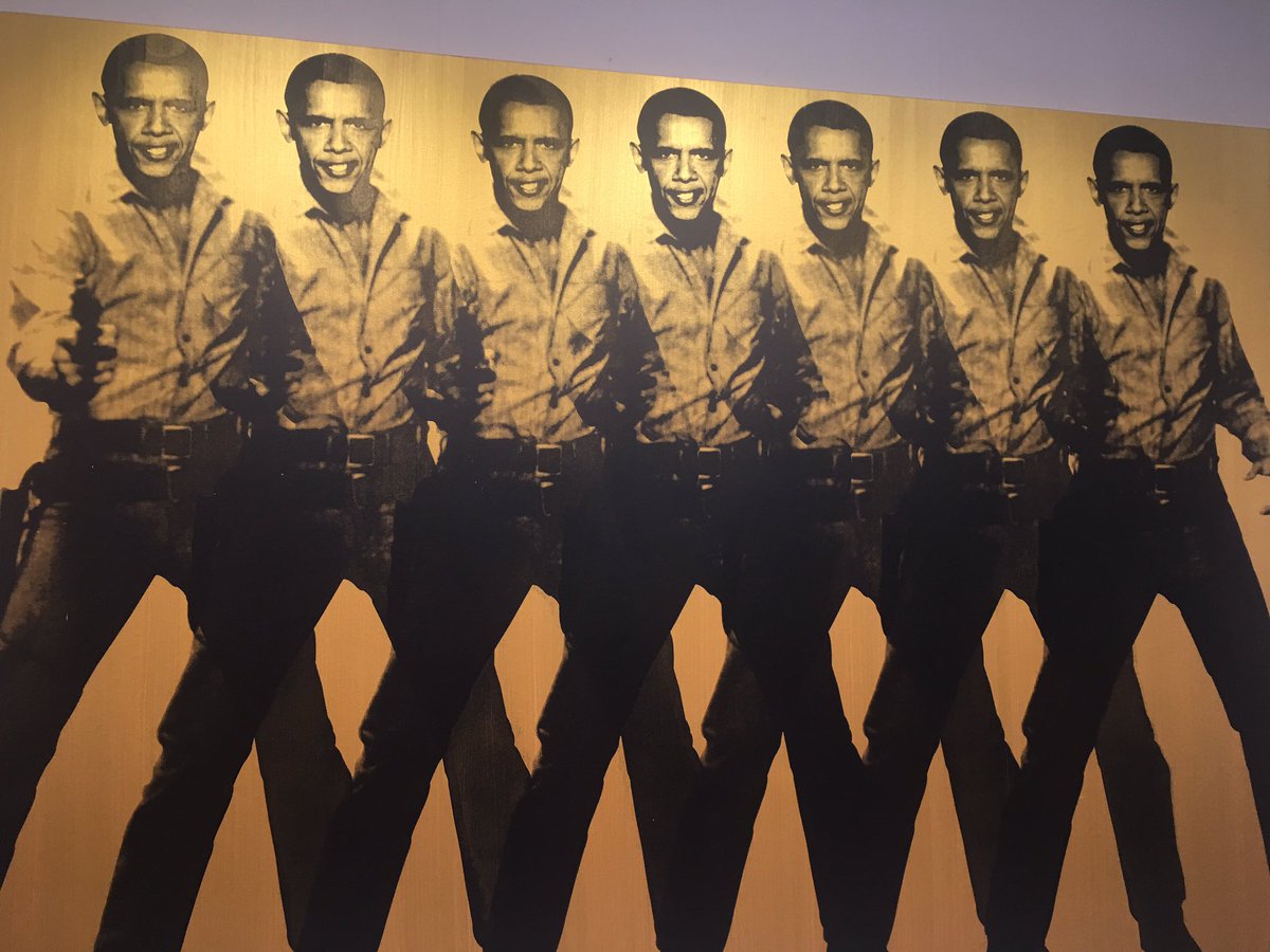 Nice to see you Mr President <a href="/POTUS/">President Donald J. Trump</a> #Artbasel #ScopeMiami