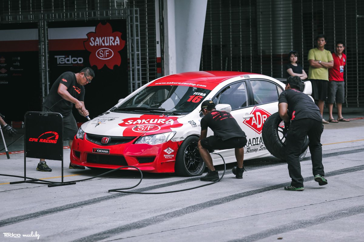 Sakurafilter's tweet photo. Victorious Win for Sakura-Tedco Racing Team! Congratulations!
2016 Malaysian Touring Car &amp; 2016 Touring Production
https://t.co/N6lFfXbq72 https://t.co/xJ2cE8zBpn