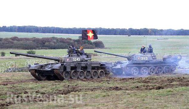 Британские военные отрабатывают "вторжение России" с участием советских Т-72 и Т-55