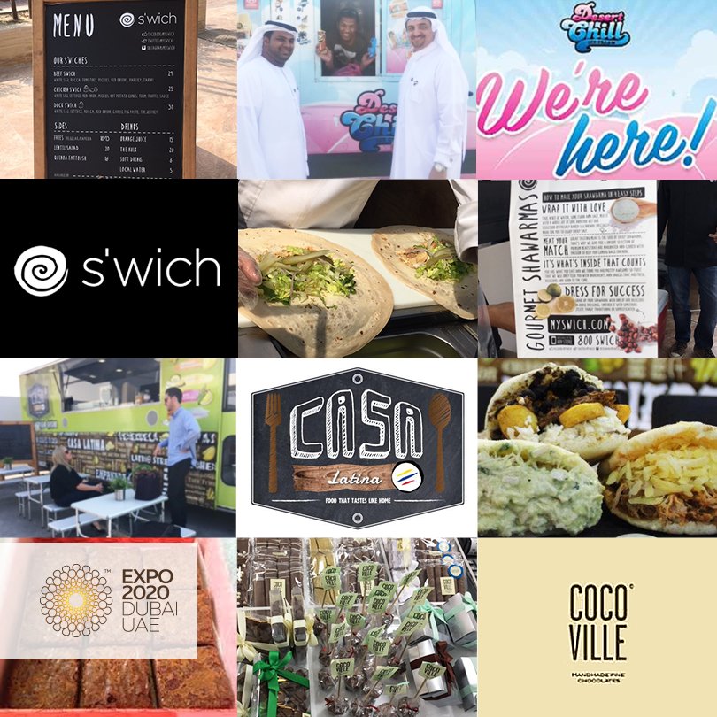 expocitydubai's tweet photo. #FoodTruck Season 2 has been a treat for the #Expo2020 #Dubai team, featuring @thecocoville @desertchill @myswich &amp; @CasaLatina_UAE #SMEs https://t.co/vgTsG4SR2j