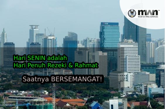 masterwebnet's tweet photo. Semangat SENIN, Semangat Memulai aktifitas kembali #MWNers :)
#semangatsenin #mwn #pagicerah #Kerja #masterwebnet #ceriapagi #jemputrezeki https://t.co/vzNnKRi7P8