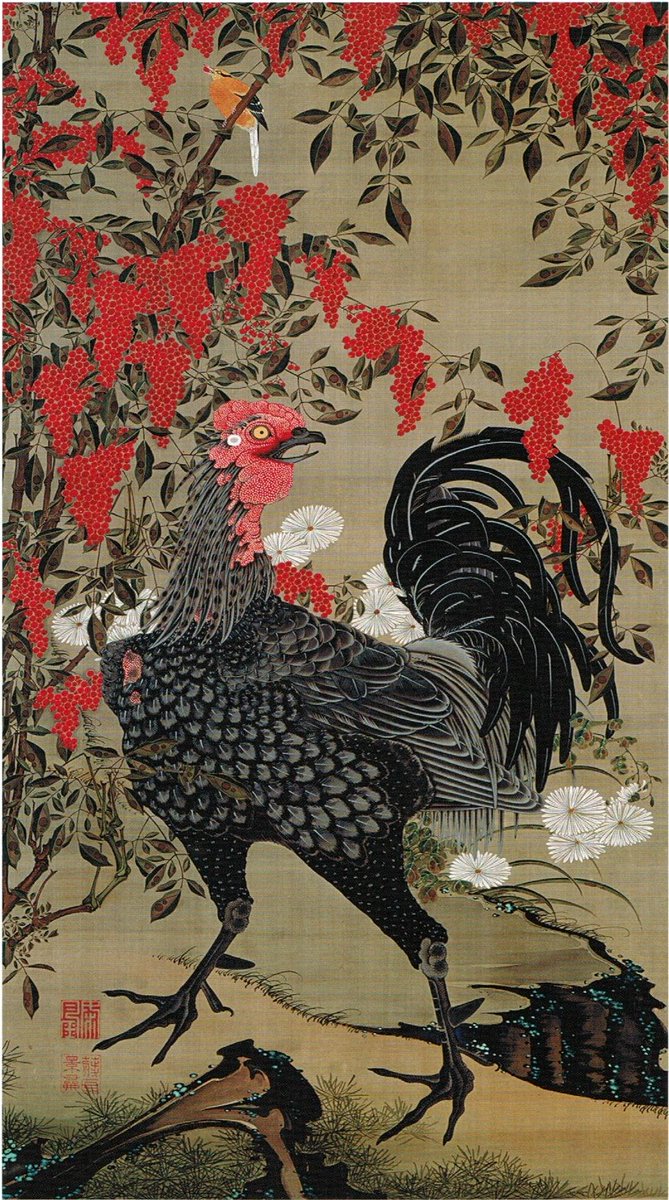 Artjapan Jakuchu Itō 伊藤若冲 1716 1800 T Co Watlb1rtfo Artjapan Jakuchu Itō 伊藤若冲 1716 1800 T Co Watlb1rtfo