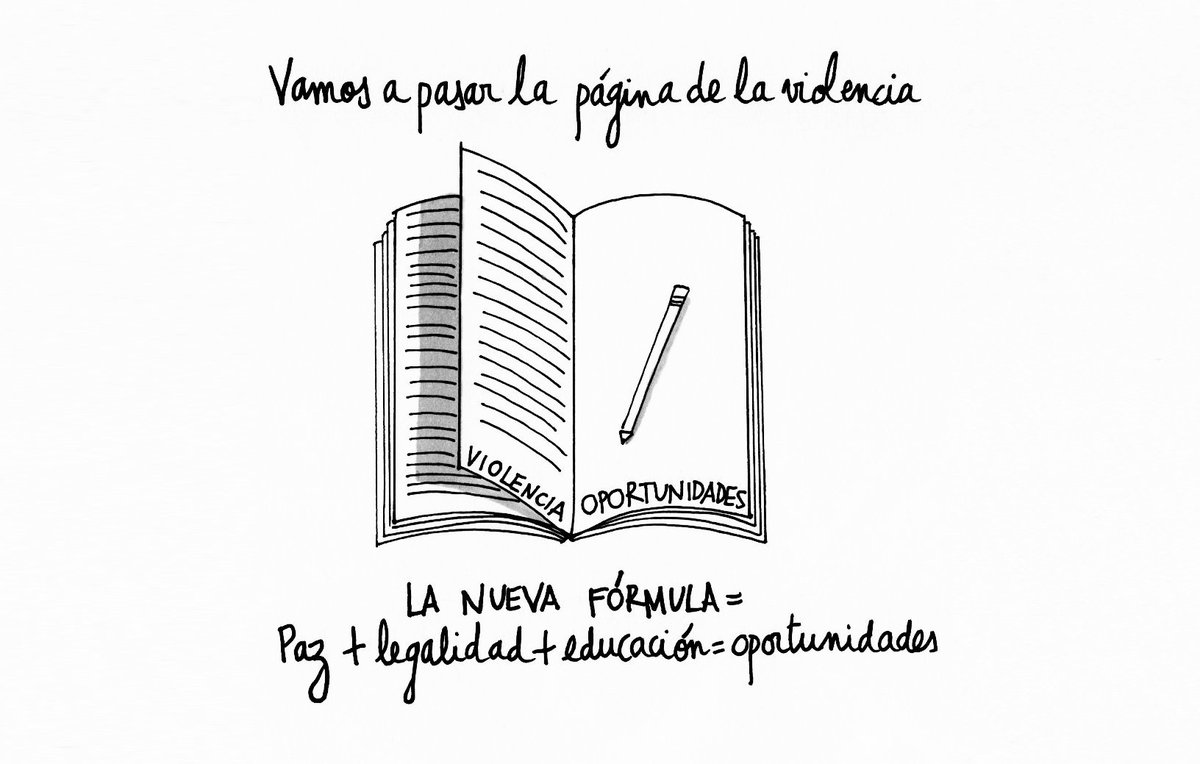 sergio_fajardo's tweet photo. 0. El reto:construir la paz.Pasar la página de la violencia.Quiénes escriben la nueva página? No pueden ser los mismos violentos y corruptos https://t.co/xBPySYml7y