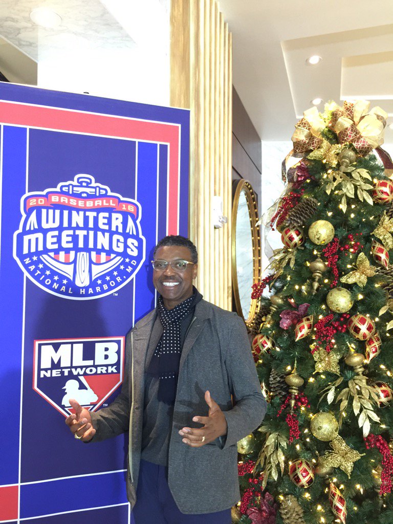 RodAllen12's tweet photo. Your boy is at the Winter Meetings! If anything goes down regarding our squad I'll be all over it! #thatsright https://t.co/WviAS3yu6K