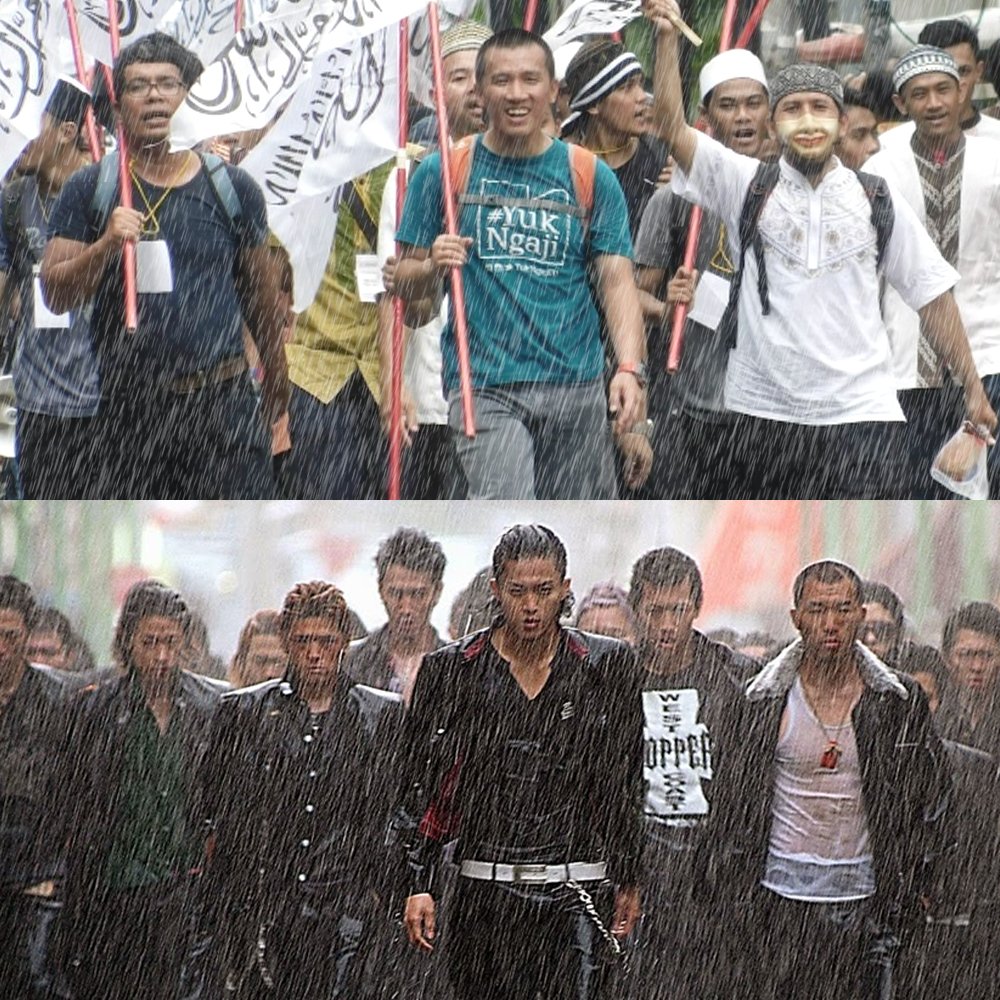 keren mana gan? atas #212 atau bawah? #GaPenting XD