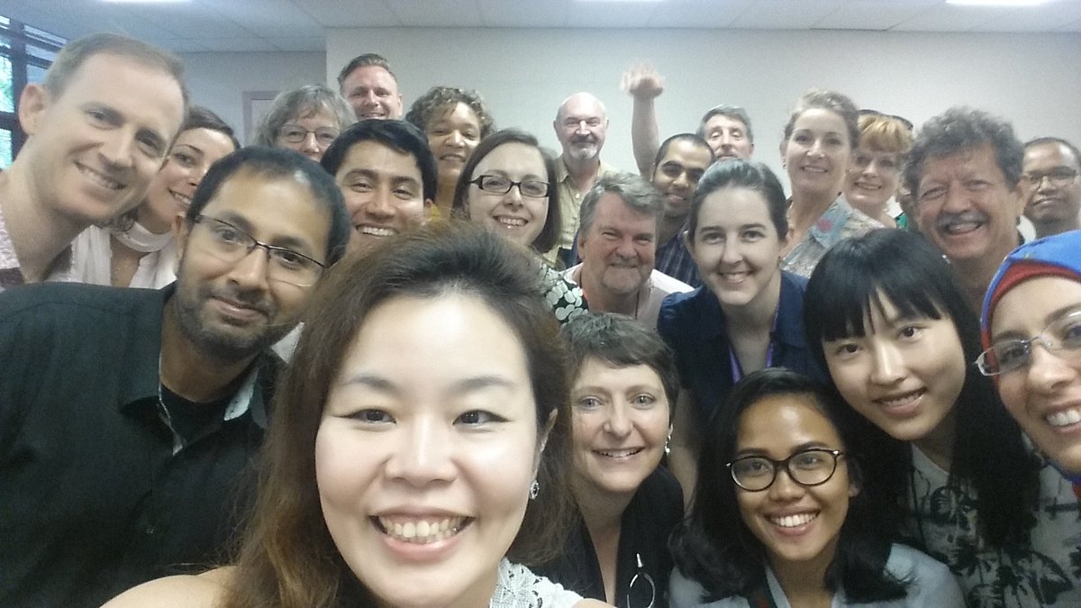 clarke_rj's tweet photo. A great picture from the #acis2016DC for #acis2016 held by #UOWBusiness @UOW. Selfies create intimacy! Credit: Savanid 'Nui' Vatanasakdakul https://t.co/eYNwWMRqKZ