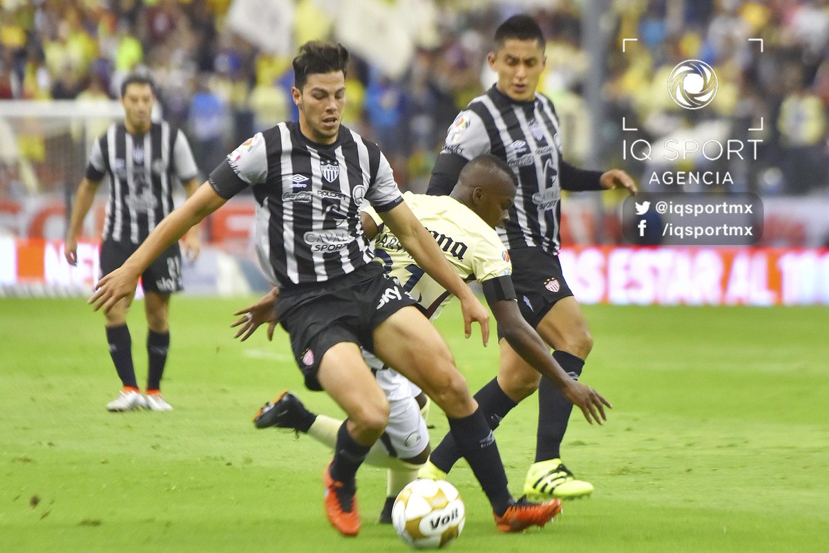 iqsportmx's tweet photo. 45' ¡LISTO EL SEGUNDO!😎
Ambos equipos a romper el empate. 
@ClubAmerica 0 vs @ClubNecaxa 0. https://t.co/IFjyG7OQJq