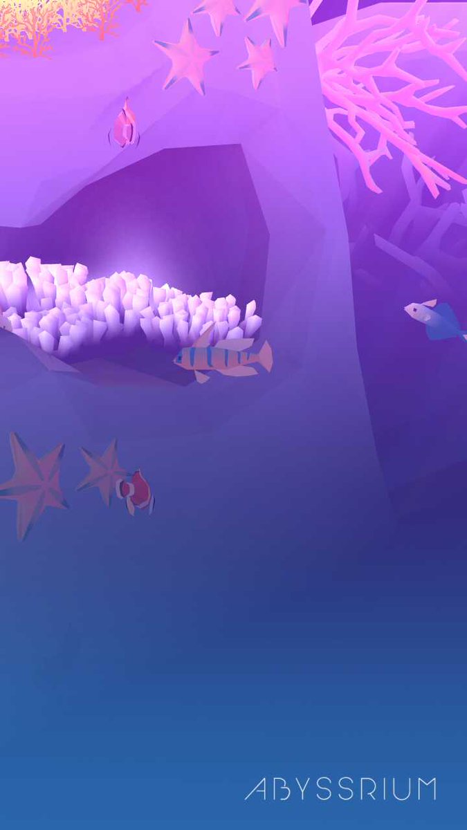 Majikf's tweet photo. My Blue Banded Goby:) 
#abyssrium
Download: https://t.co/kuxtLd9Kqf https://t.co/FaliSZVxSw
