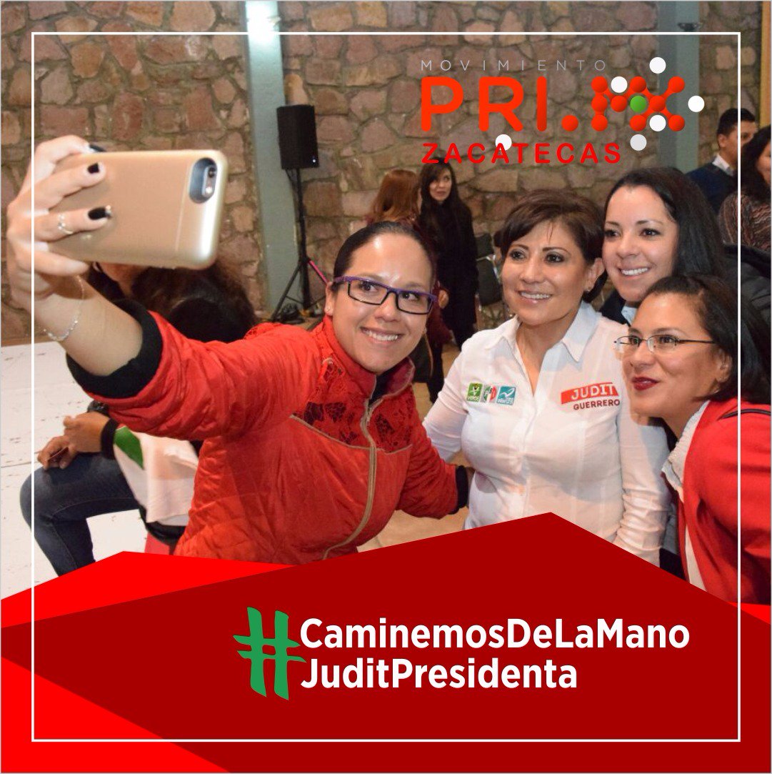 MovPRImxOficial's tweet photo. ¡Felicitamos a la próxima Presidenta Municipal de Zacatecas,@JuditGuerreroL! Que sea para bien y seguridad de la ciudadanía #JuditPresidenta https://t.co/Tz9HetkImu