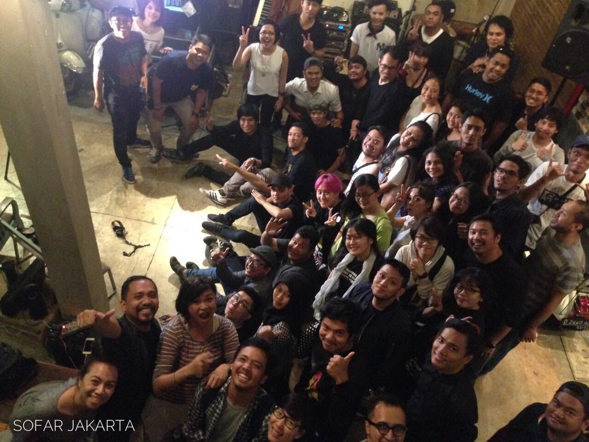 Bigbangjoe's tweet photo. acara musik yg asik.datang untuk menikmati musik. bukan sekedar jd bahan cek in ato selfie. bravo @sofarsoundsjkt @paviliun_28 https://t.co/ygcx1NYjsv