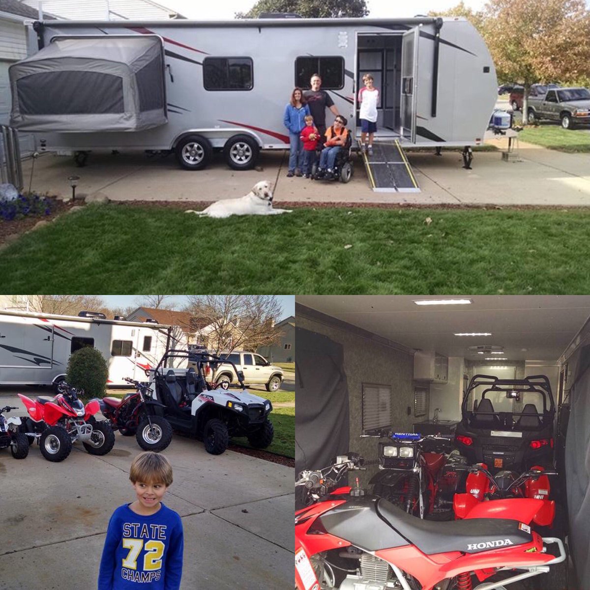 ATCHauler's tweet photo. #wheelchair #toyhauler https://t.co/h3af49nv58