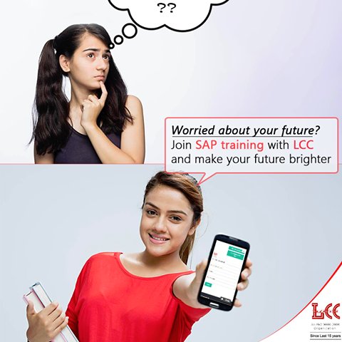 HRLCCInfoteh's tweet photo. Worried about your future? Join SAP training with LCC and make your future brighter.
#LccInfotech #SAPTraining https://t.co/dA12IXWA0P
