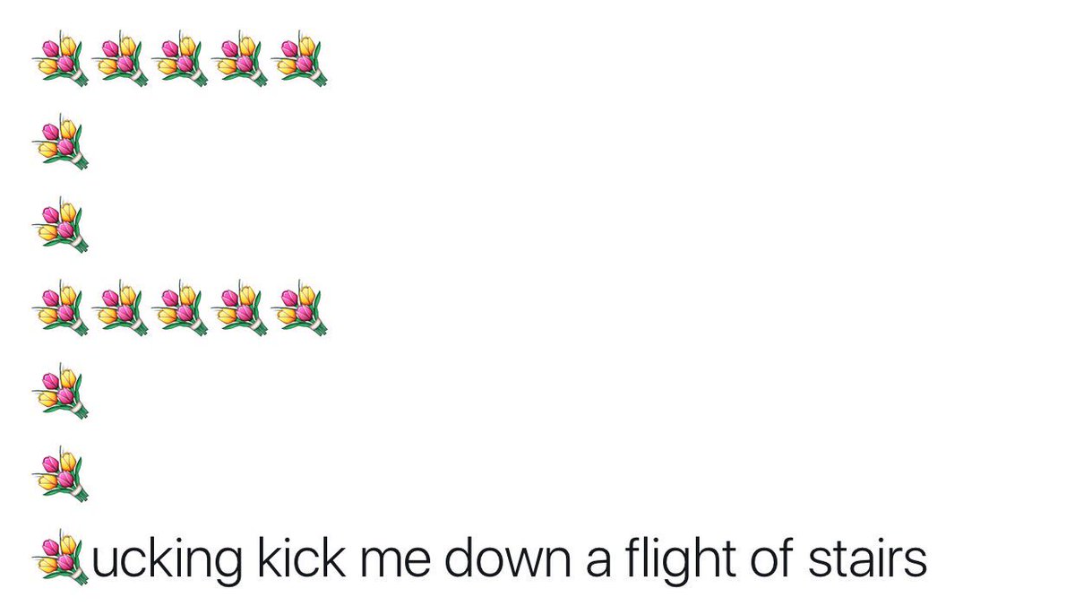 When <a href="/Sofia_Osorio15/">Sofia ➰</a> completely misses the message and just asks "oh are those tulips?" 😐😐