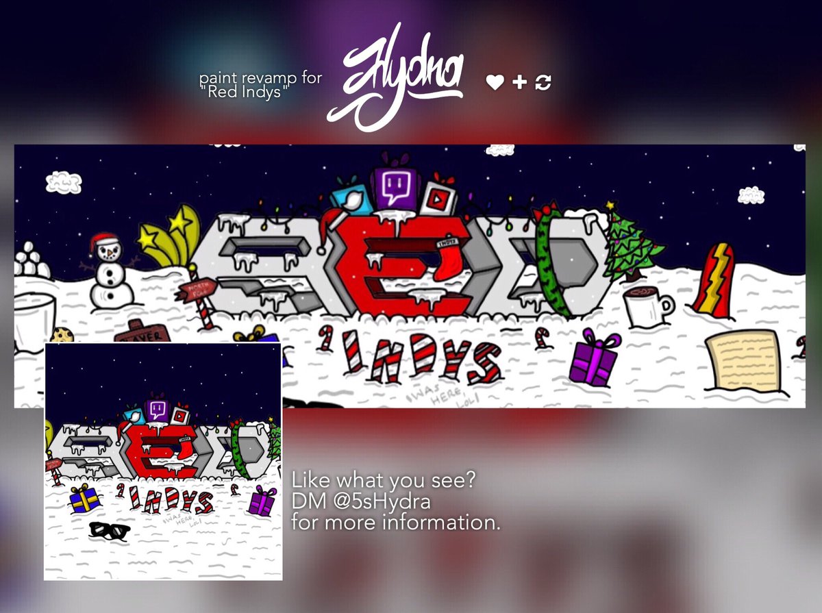 Hyqra's tweet photo. Paint Revamp for @RedIndys !
Likes and RT's make my day! <3
Ops needed so I can improve! https://t.co/PFdUeJon3G