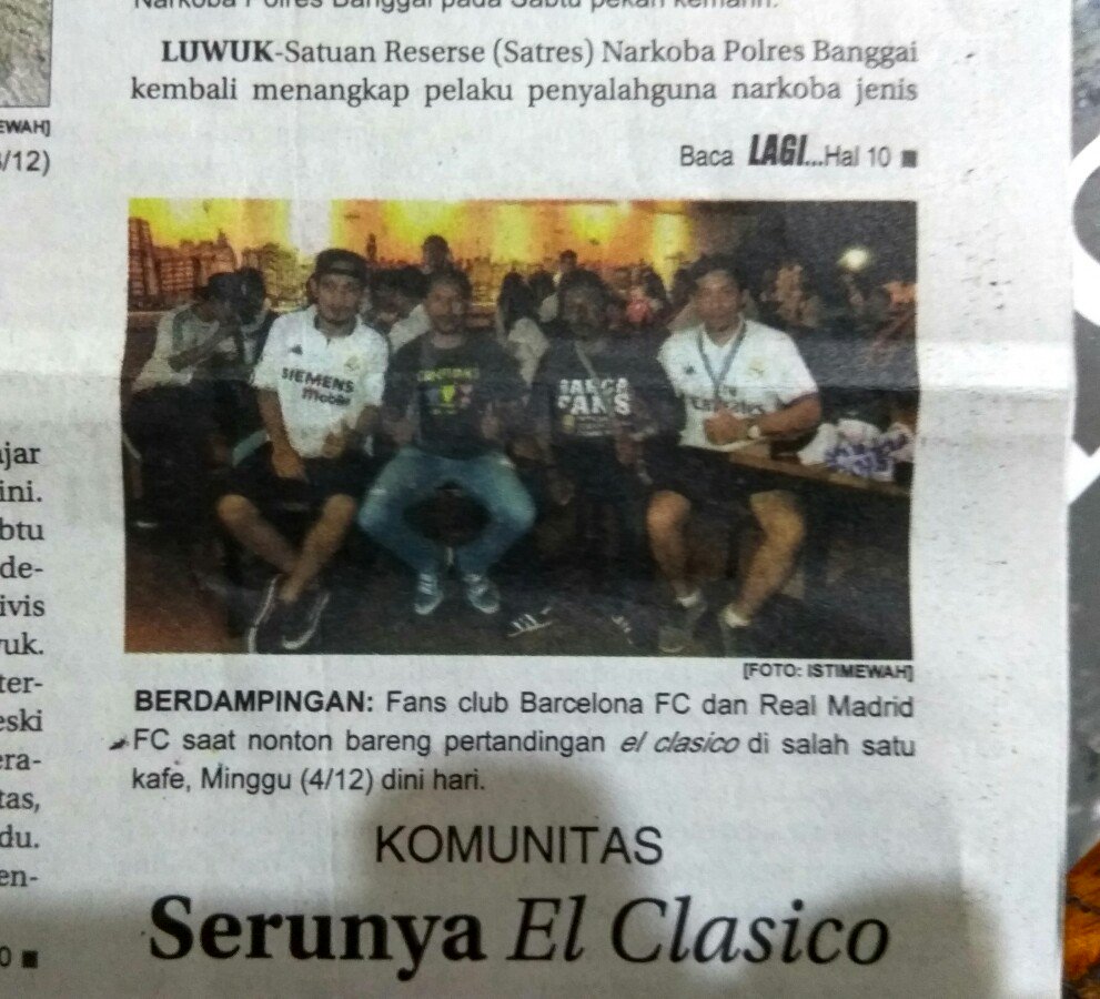 Hala madrid | vamos PMID <a href="/PenyaMadrid_ID/">Peña Madridista Indonesia</a>