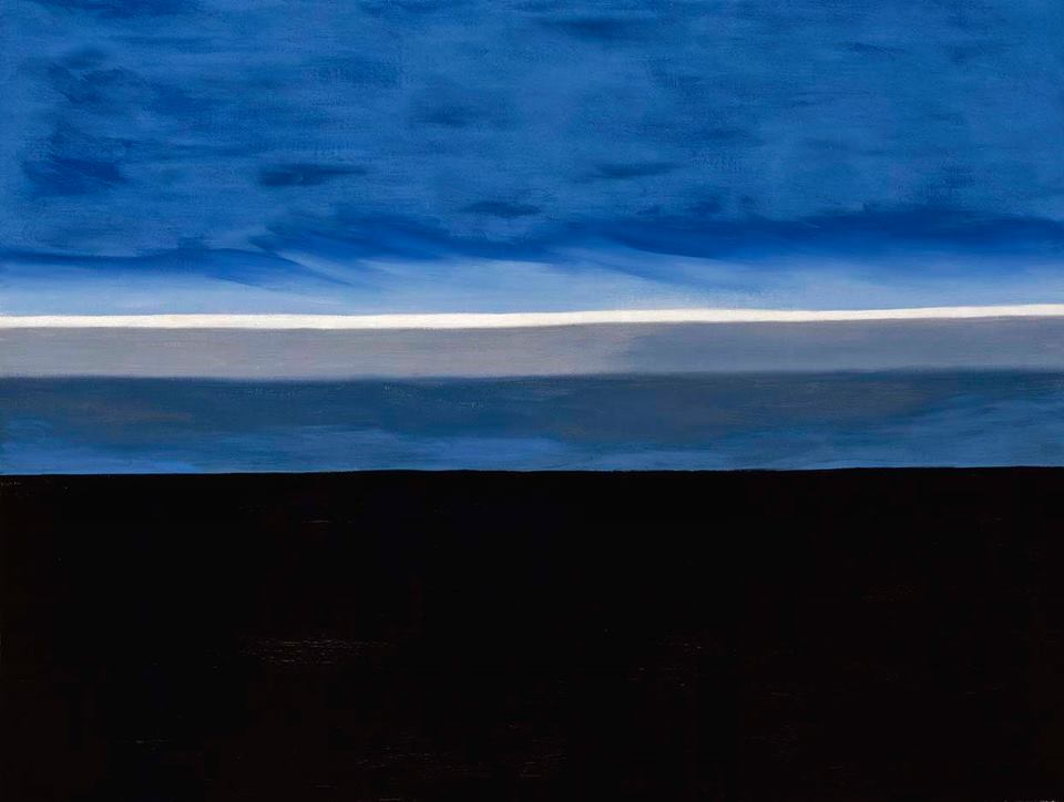 Goodnight
Georgia O'Keeffe, The Beyond, 1972, Oil on canvas, 30" x 40"