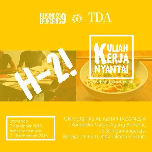 H-2 GUYYSSSS!!!!!! Yuk yang belum ada tiket buruan dibelii!!!