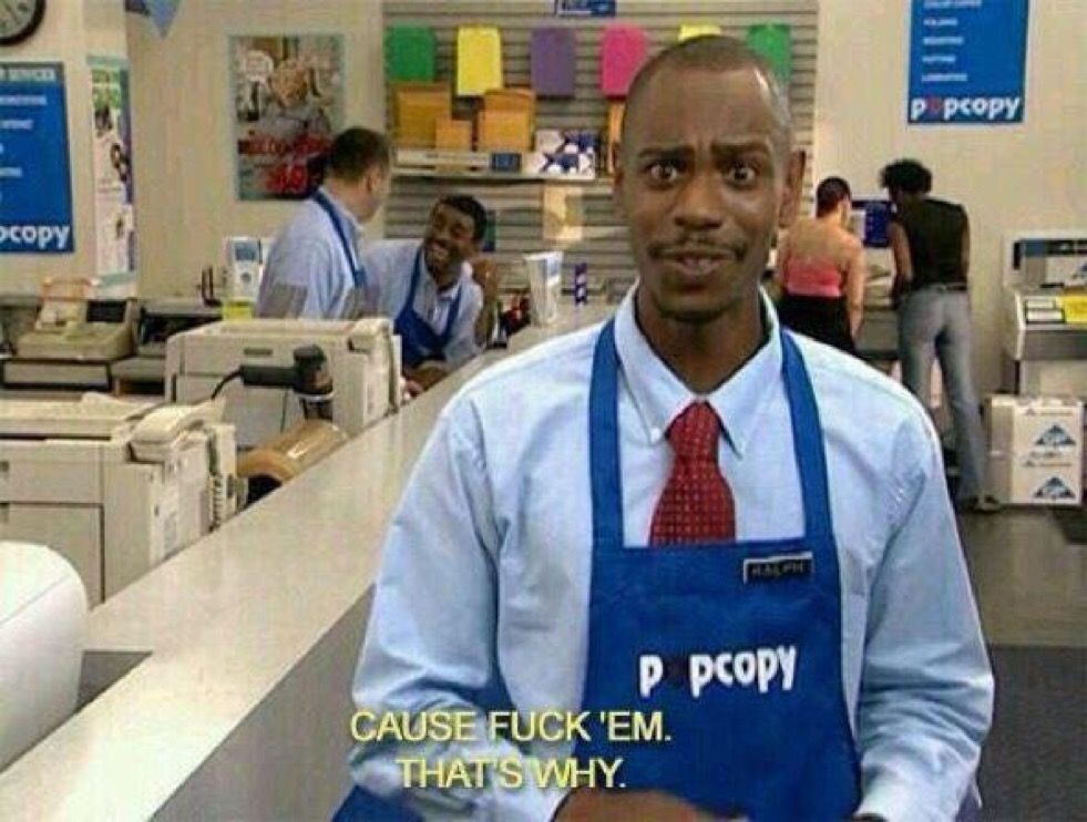 Mom: why dont you and ___ talk anymore? 

Me: