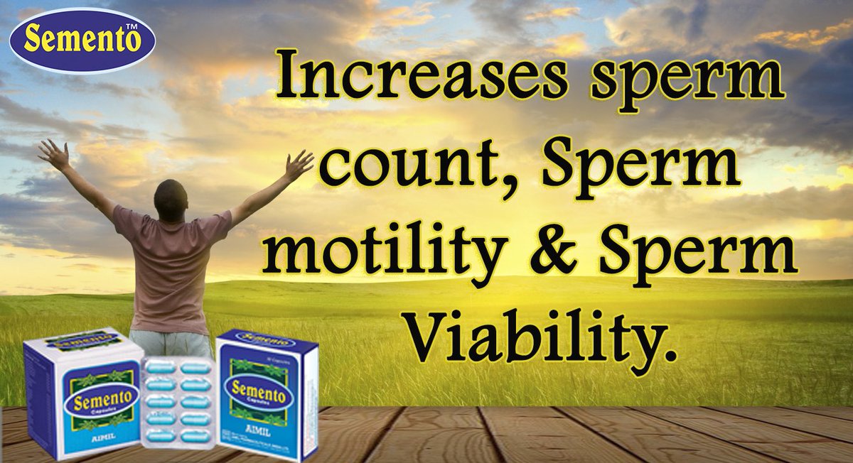 Semento4's tweet photo. Increases #SpermCount, Sperm motility &amp; #SpermViability.

#AyurvedicMedicine , #HerbalMedicine , #MenHealth #natural. https://t.co/amuZUbGxDO
