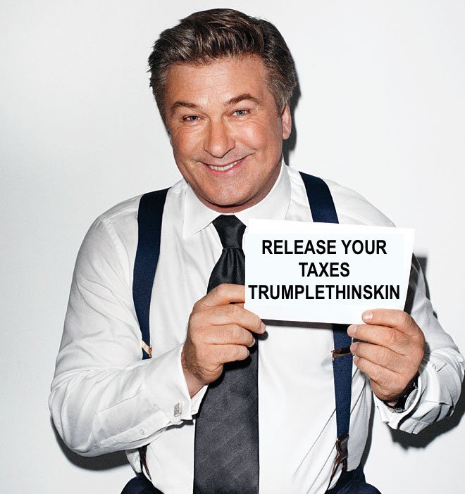 girlsreallyrule's tweet image. I'm sure @realDonaldTrump will say @AlecBaldwin was NOT FUNNY at all in the role of sign-holder...