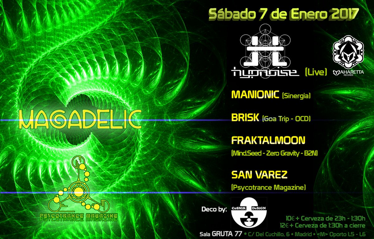 psycotrancemag's tweet photo. 7 de enero Boooom!  https://t.co/3sVlYClIDn https://t.co/MuSl2YjkrV
