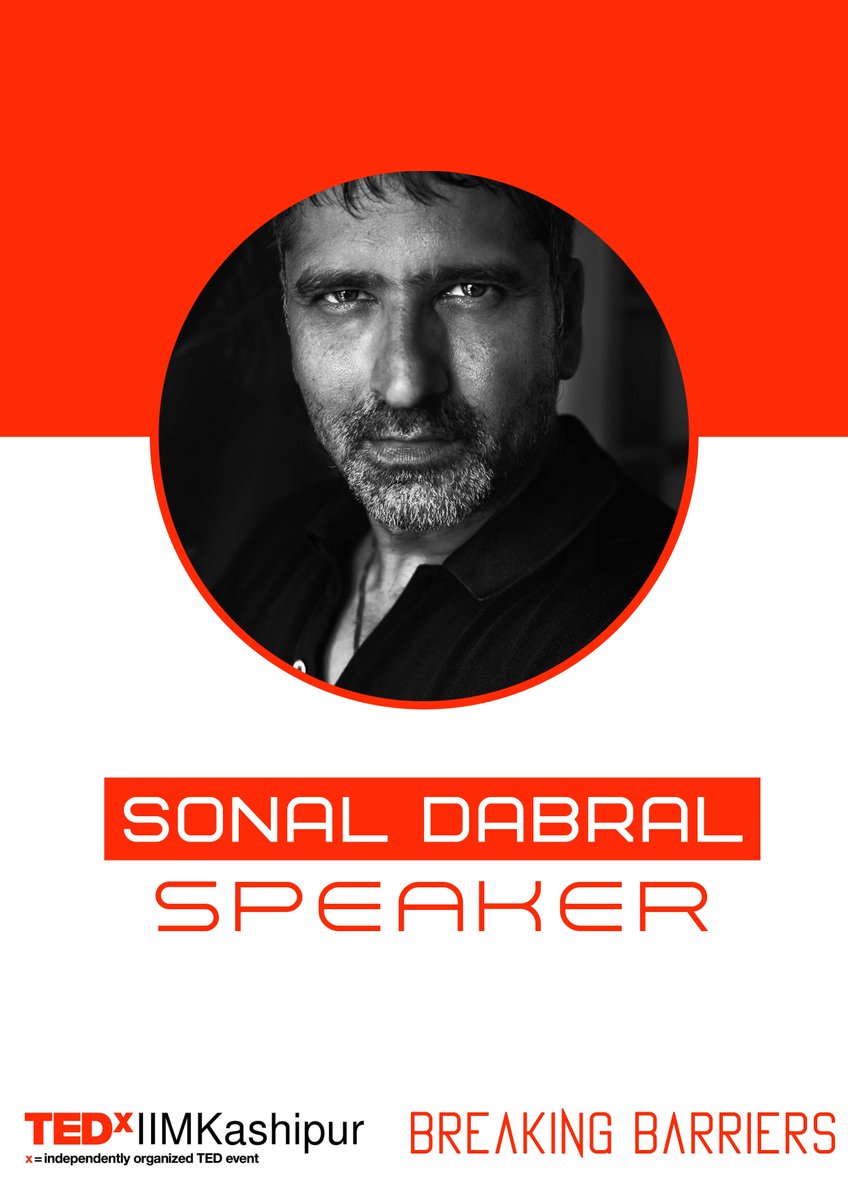 tedxiimkashipur's tweet photo. Meet the speaker. Here is @agracadabra, the #tedxiimkashipur speaker at @IIMKpv. #Breakingbarriers on #dec10 #tedx https://t.co/J40u5Pa25v