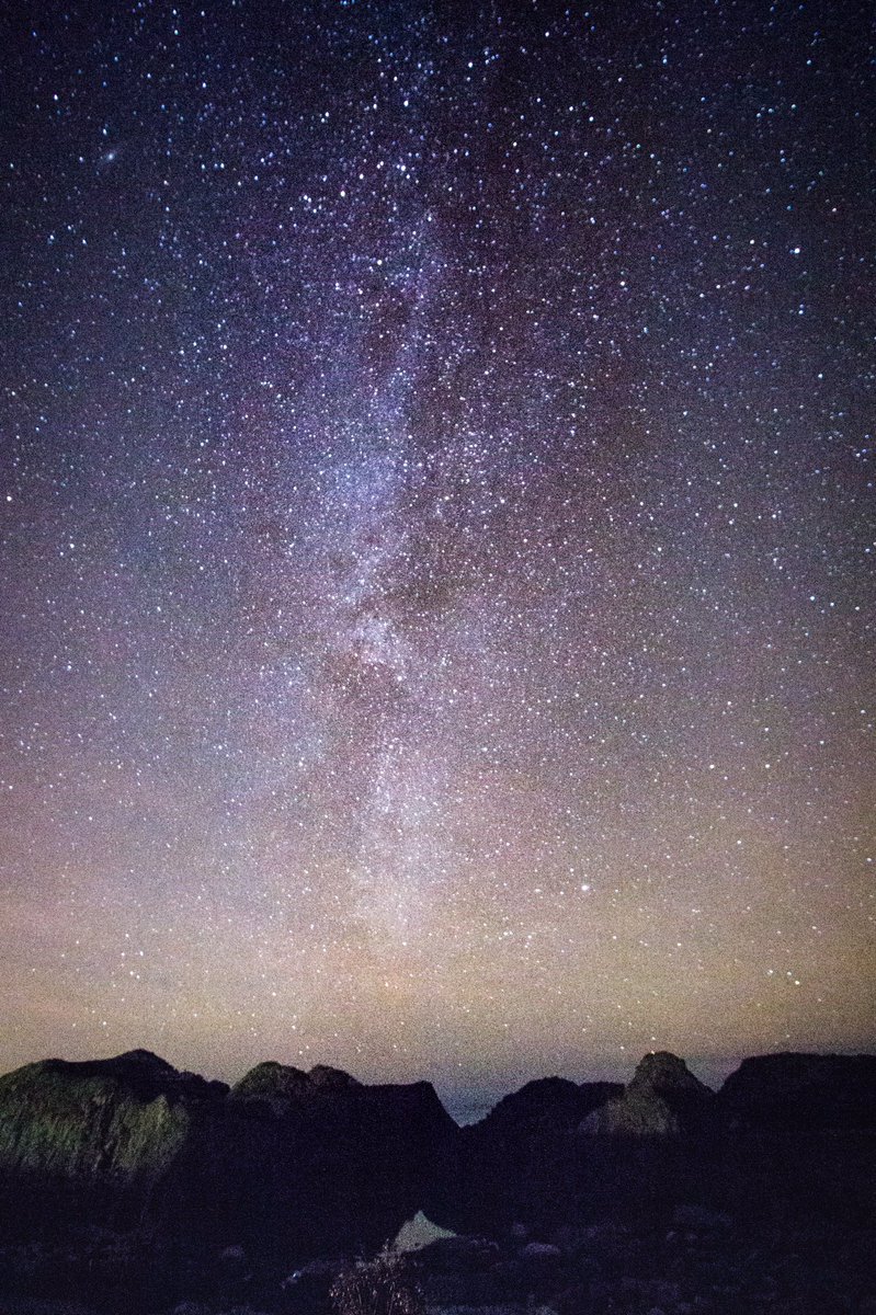 The Milky Way arching over Westeros because, well you know, Winter is coming