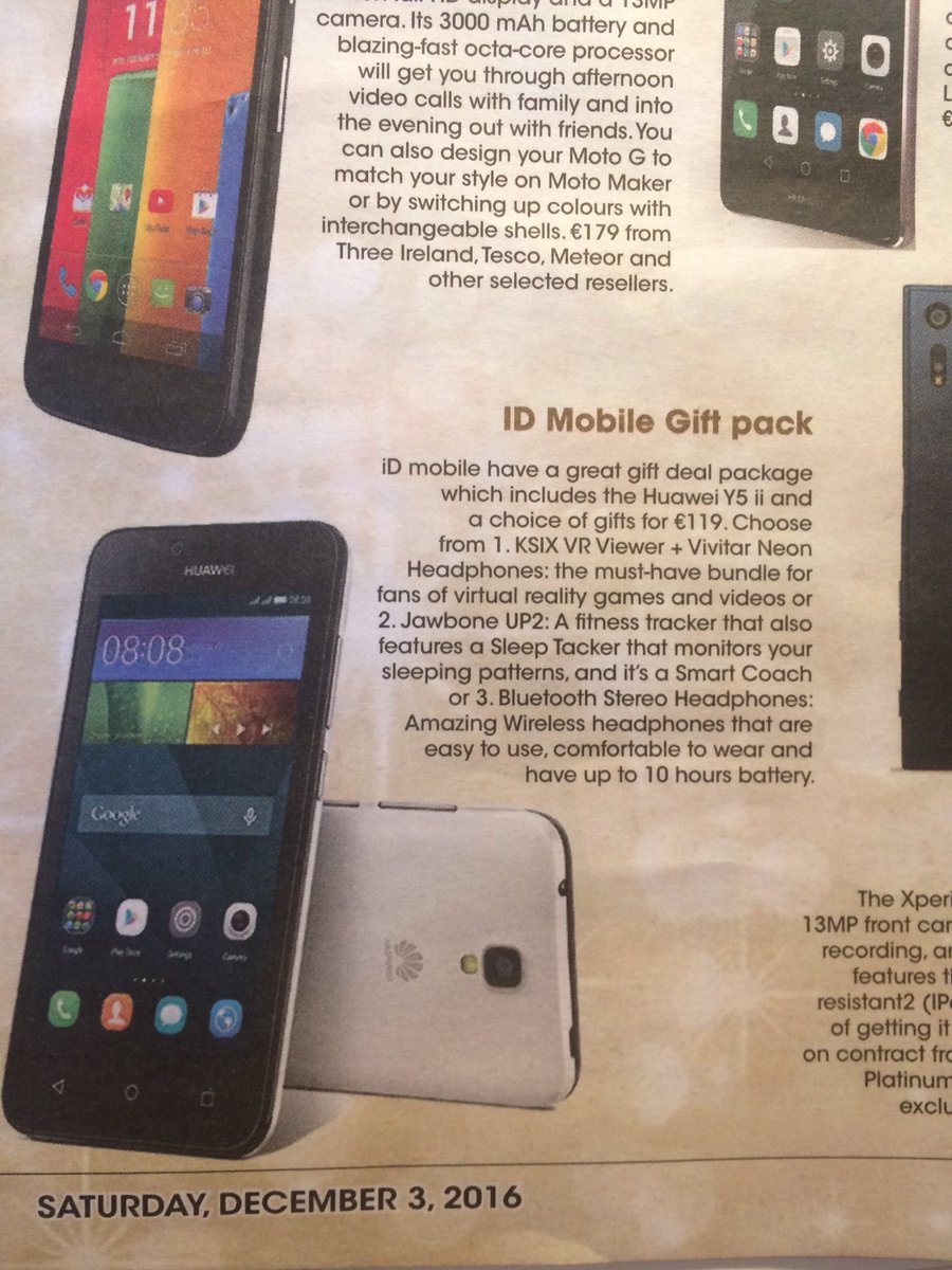 RochelleFlett's tweet photo. #StealTheShow this Christmas with @iDMobileIreland @irishexaminer #techgiftguide https://t.co/x32dUTdSVf