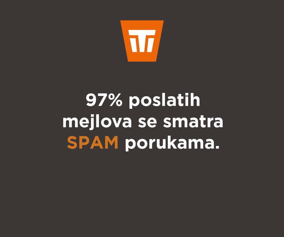 Megatronic_ba's tweet photo. #MEGAFACT
Koliko puta ste se samo ponadali nekom zanimljivom mejlu i onda kliknuli Delete? https://t.co/54DRESIRsr