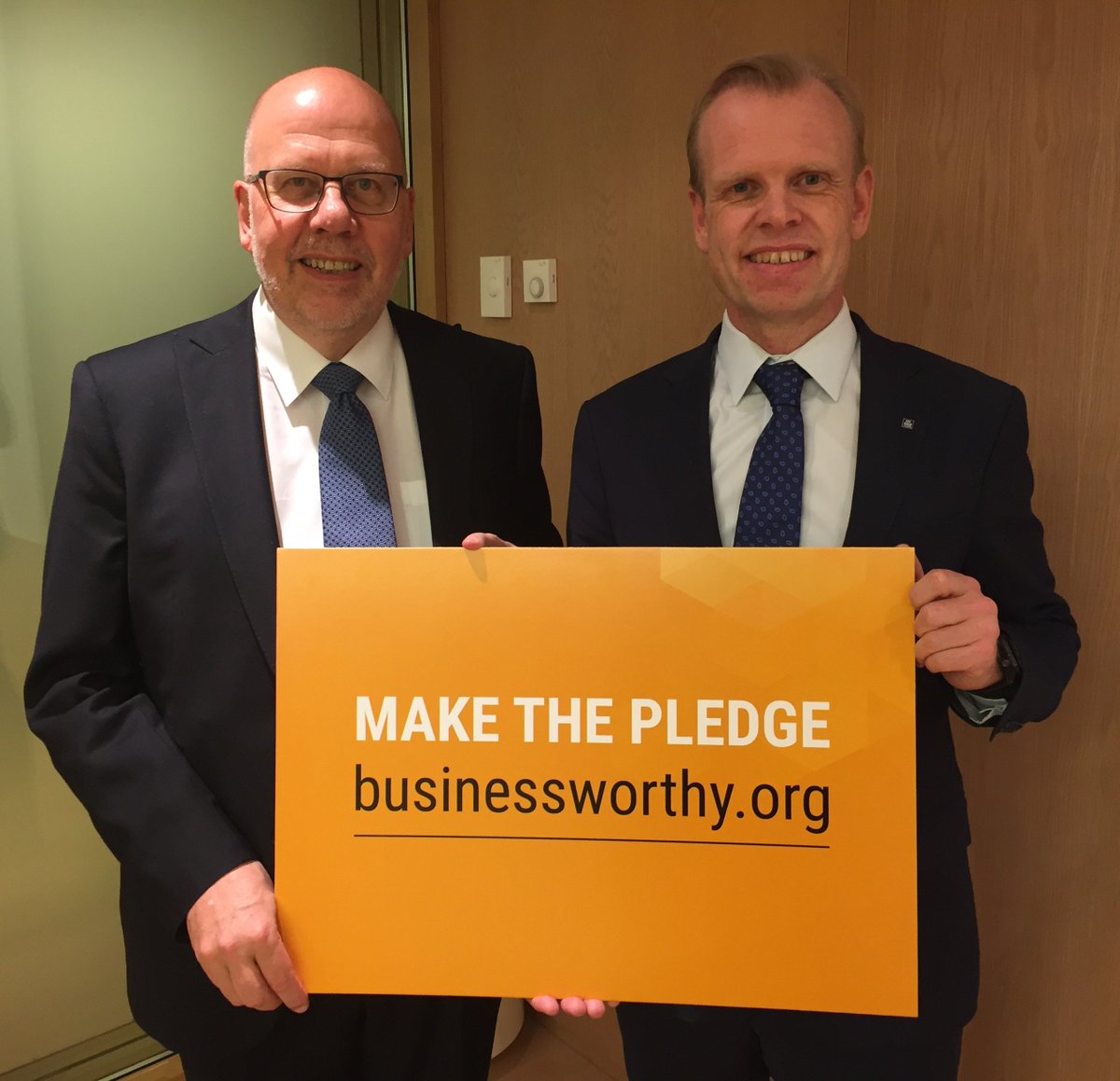 yara's tweet photo. We challenge @Sapa_Group @NorskHydroASA, @Elkem_AS &amp; @OrklaGroup to sign pledge @businessworthy.org &amp; pass on the challenge #Businessworthy https://t.co/xUHnqJaFIX
