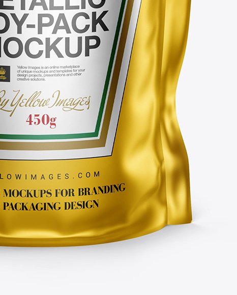 Download Yellow Images On Twitter Matte Metallic Doy Pack With Side Cap Mockup Front View Https T Co 4bgv9mkbtr PSD Mockup Templates