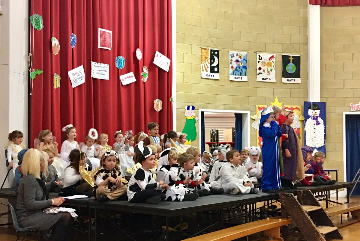 The Nursery and Reception Nativity dress rehearsal was amazing!!
