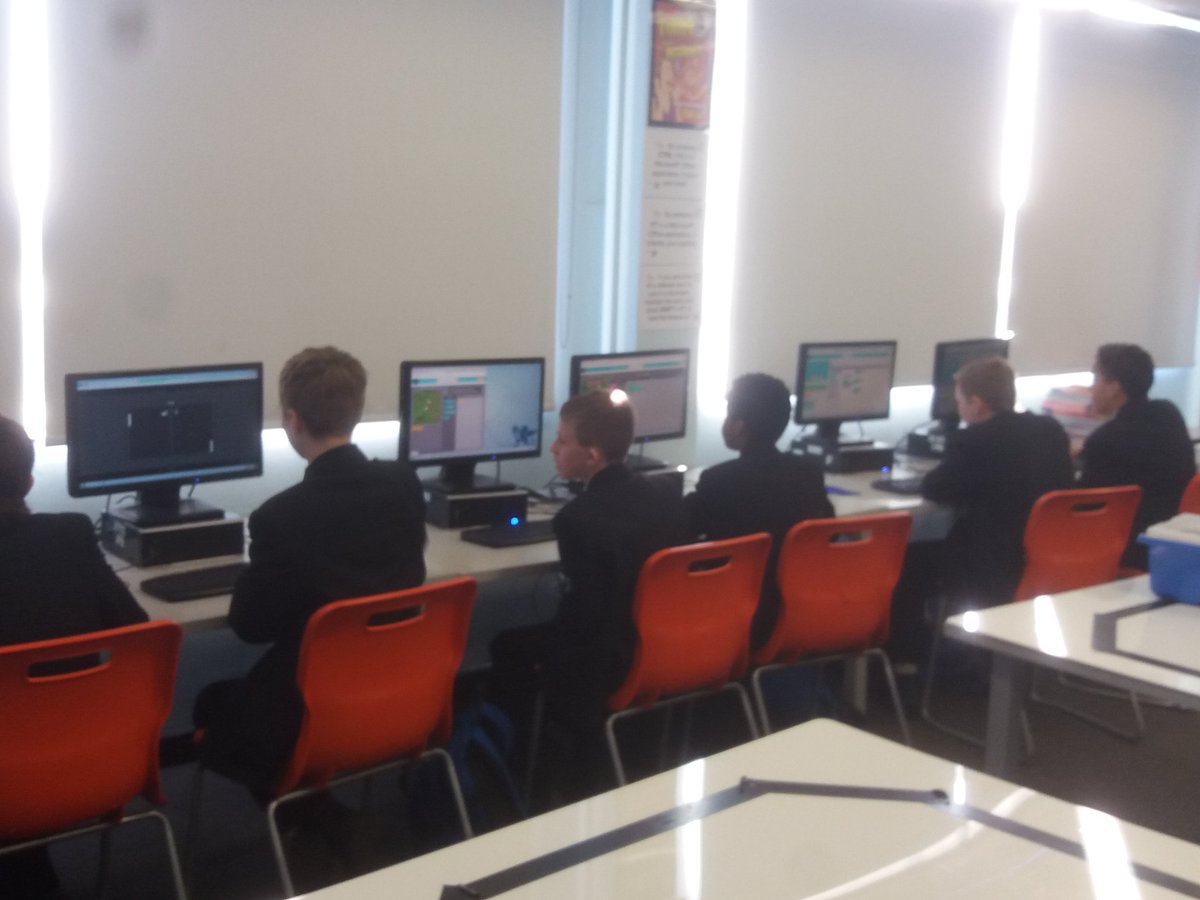 SHS_ICT's tweet photo. Year 7 doing #HourofCode https://t.co/IaPRvxB0AY