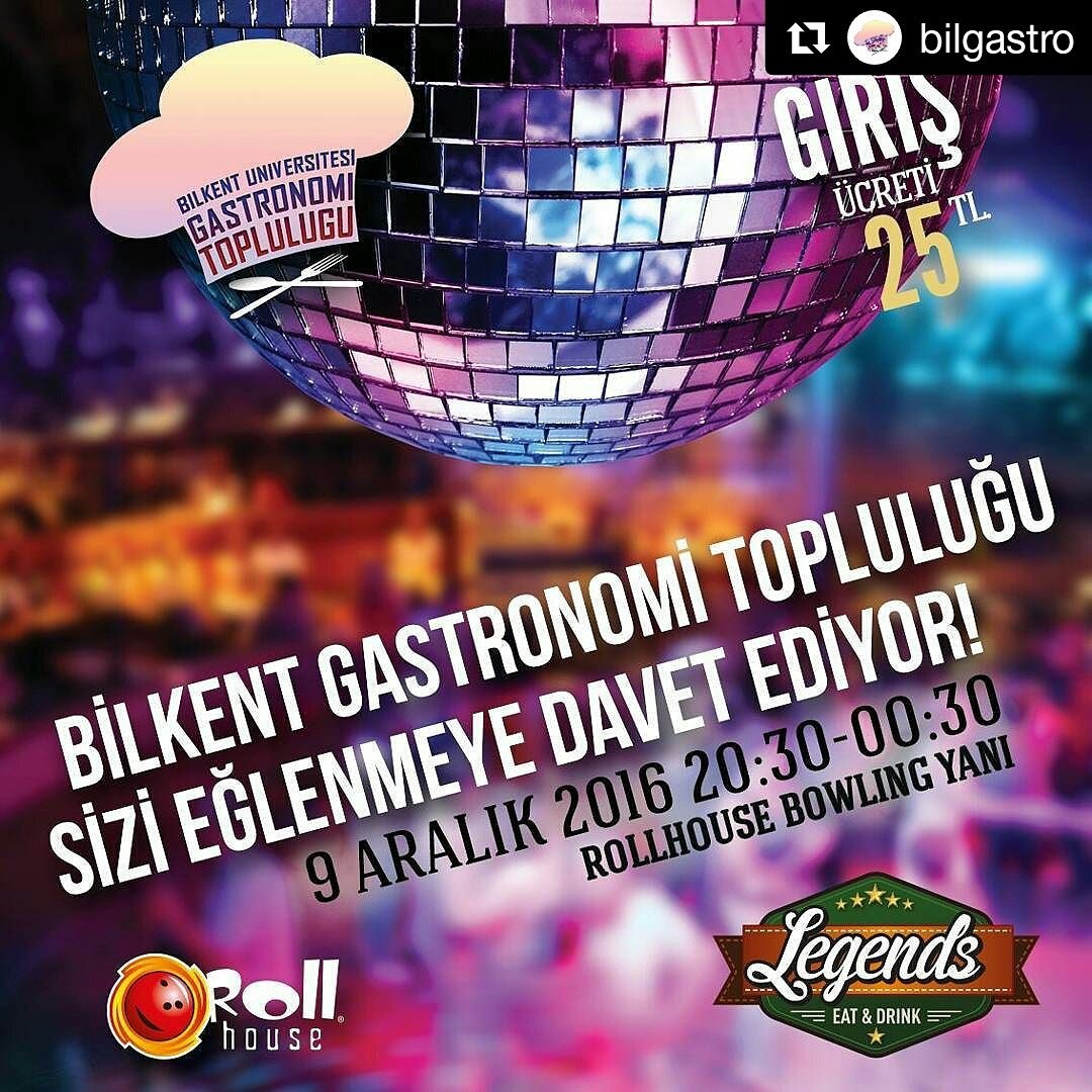 Gençler eğlenceye hazırlanıyor!  <a href="/bilgastro/">bilkent gastronomi</a>
Bilgastro lezzetli etkinliklerini eğlenceye doyacağınız harika bir partiyle taçlandırıyor 💃💃