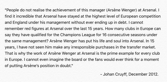 Arsene Wenger tweet media