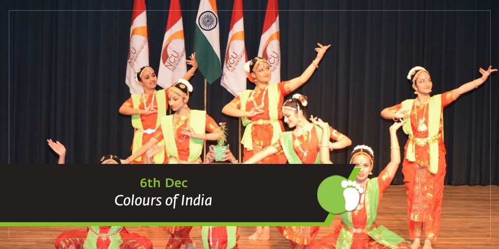 On 6th Dec 7:30 pm, Colours of India- an evening of dance emphasizing on India’s diverse cultural spectrum by Sundaram Dance School.