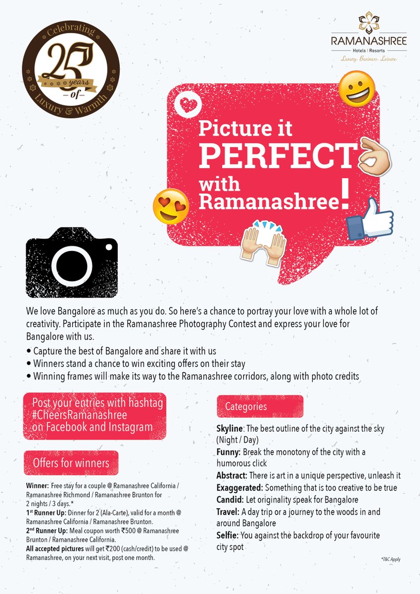 Ramanashree Hotels tweet media