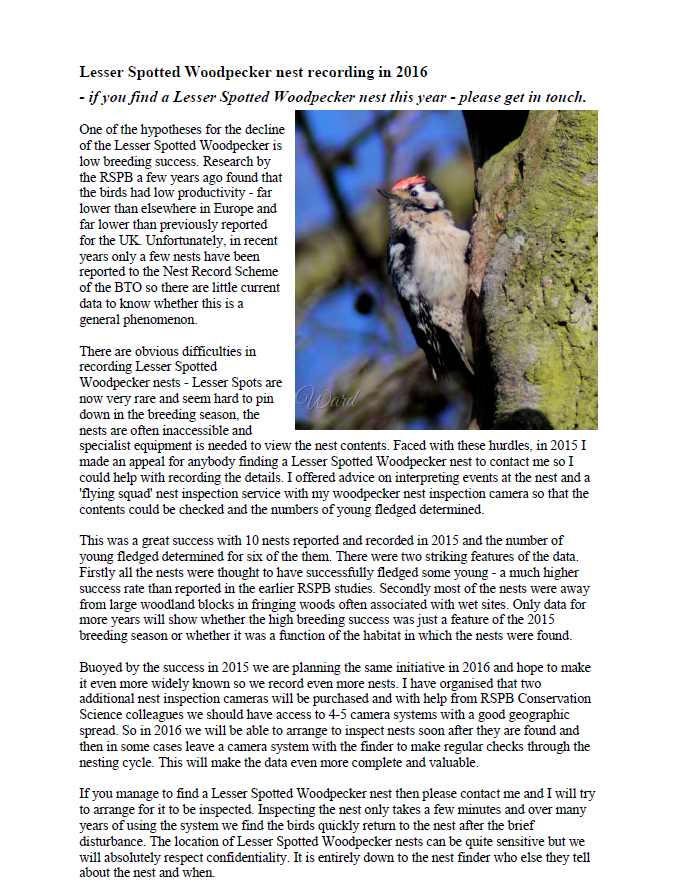 DEBALMER's tweet photo. Great talk by Ken Smith on Lesser Spots at #btoconf16
Here is his advice on looking for nests and how to contact him if you find one
@_BTO https://t.co/468HHzCM08