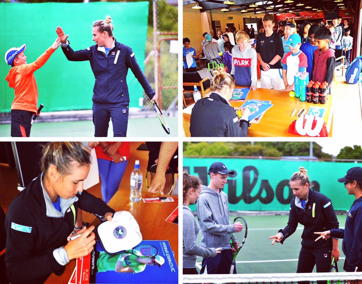 ErakovicMarina's tweet photo. Launching the new @WilsonTennis Blade in Wellington....Hi βand π scissors π...can't beat that! @wilsontennisNZ #FunTimesWereHad https://t.co/Vkiv6I0Hb9
