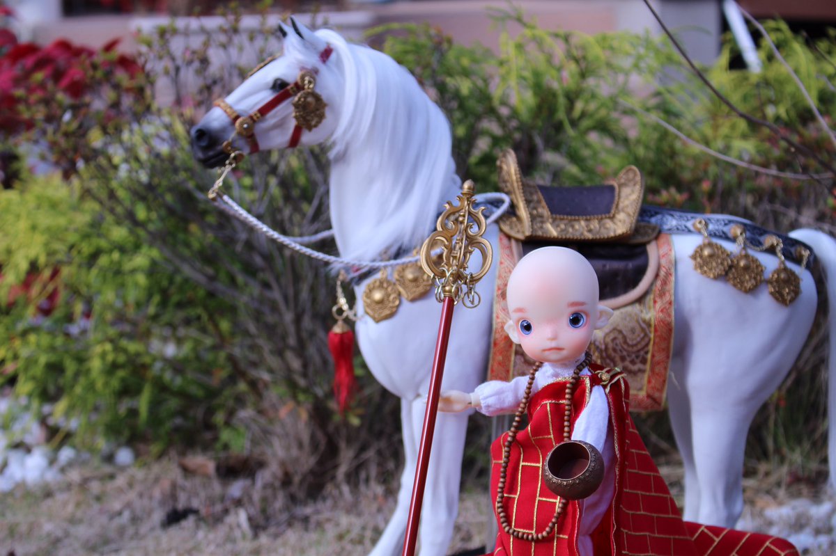 elfdoll_jp's tweet photo. お客様からのコスプレ作品です。
 「唐三蔵」だよ
 ご愛顧誠にありがとうございます。(*^_^*)
 ※本体は監修中の新作品です！来年発売予定です。URL⤵︎
 https://t.co/IxgXuNk4bA
#elfishbaby https://t.co/0mziGTpvp8