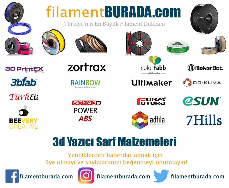 FilamentBurada's tweet photo. https://t.co/HSPnsoQyQ2 #3Dprinting #3dbaskı #3dbaski #3dprint #filament https://t.co/OgGvFHzBK6