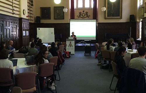 CoEDLang's tweet photo. Data crunching the corpus: Danielle Barth answers some hot questions as part of the #coedlsummer Q&amp;A series. https://t.co/TpWsoFrood https://t.co/SIBePsfhk4