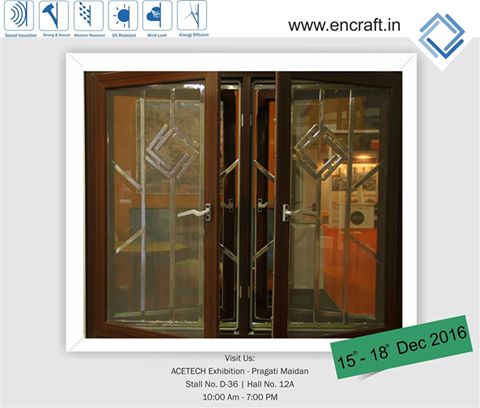 ENCRAFTIndiapvt's tweet photo. Visit our stall at Acetech exhibition at Pragati Maidan in Delhi.on our products log on to https://t.co/PGk8sDAKLl #upvcwindowsindia https://t.co/tMejrD399z