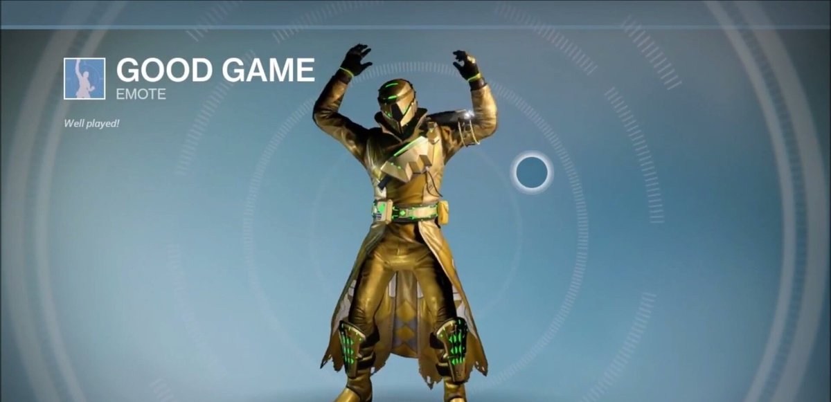 DestinyNews4You's tweet photo. Why is it so C..C..Cold! Lets start another day of work XD love this new emote thoo #randomashell #destinythegame https://t.co/LYqZwBDl07